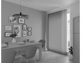 Lamellenvorhang nach Maß für Ihr Küchenfenster - Kollektion Trevira Color