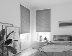 Thermo Wabenplissee mit Kettenzug fürs Schlafzimmer – Kollektion Foxrock